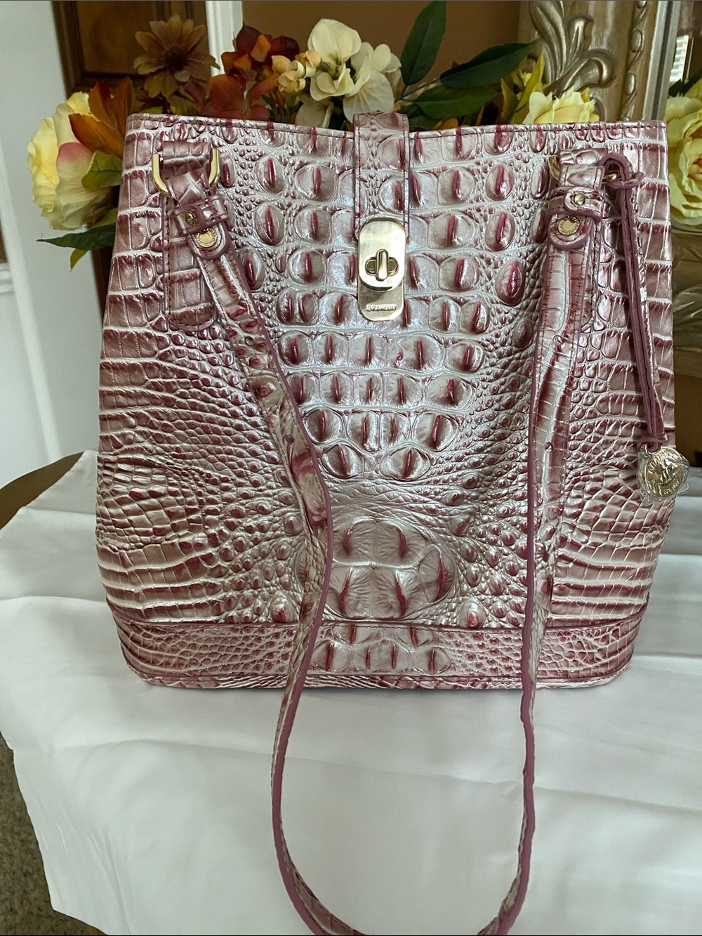 Brahmin Fiora Pink Icingp